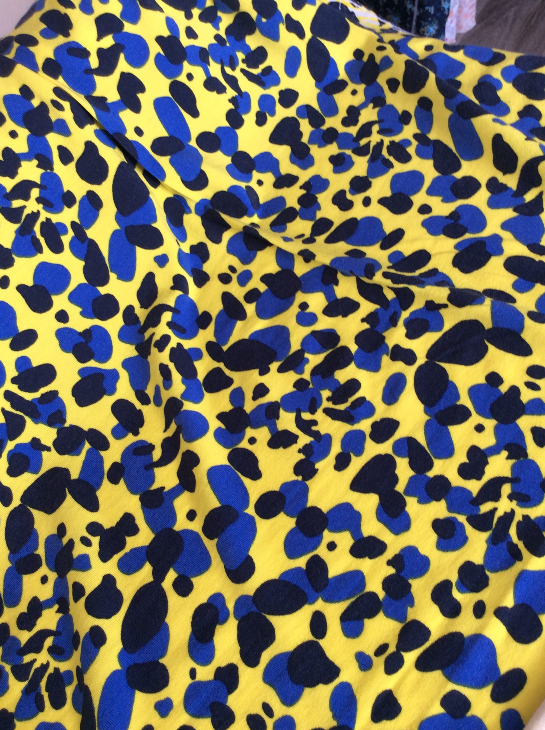 LEOPARD SPOTS MODAL JERSEY BLUE