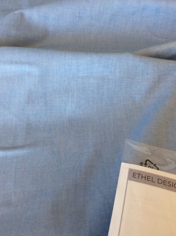COTTON CHAMBRAY  BLUE - Image 3