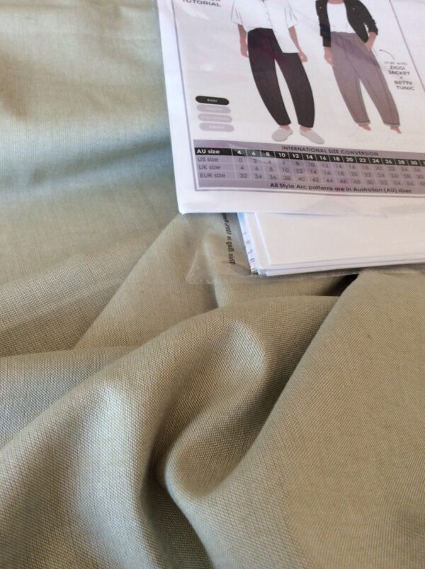 COTTON CHAMBRAY  SAGE