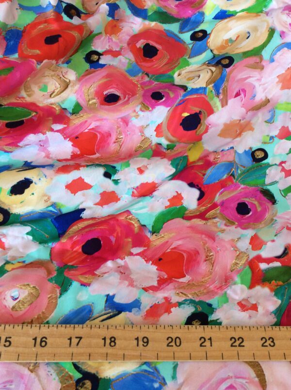 BOLD FLORAL VISCOSE - Image 3