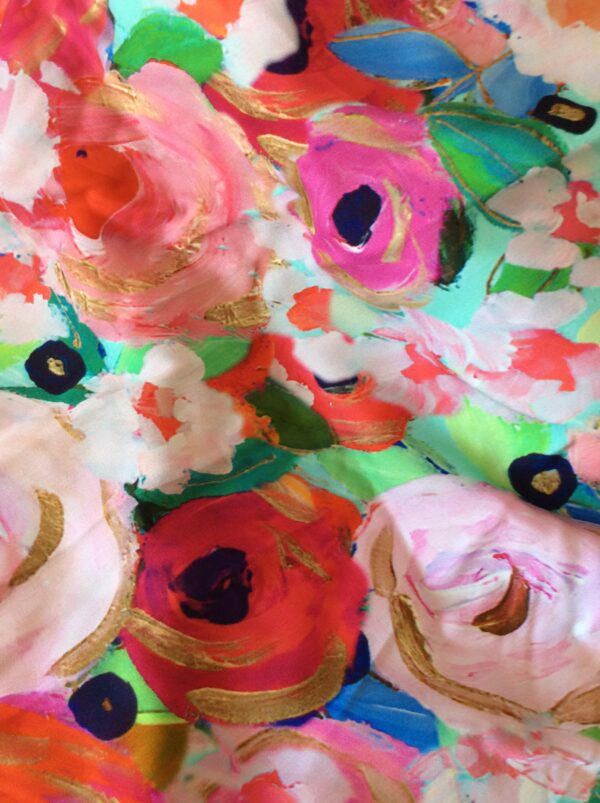 BOLD FLORAL VISCOSE