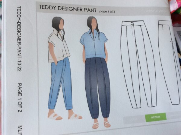 STYLE ARC TEDDY DESIGNER PANT  10-22 - Image 4