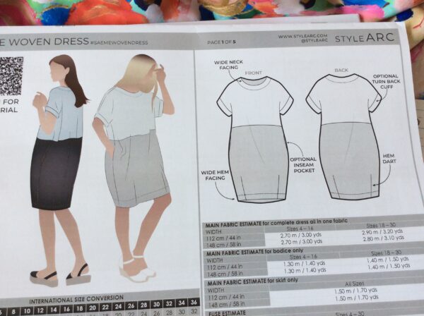 STYLE ARC EME DRESS  10-22 - Image 3