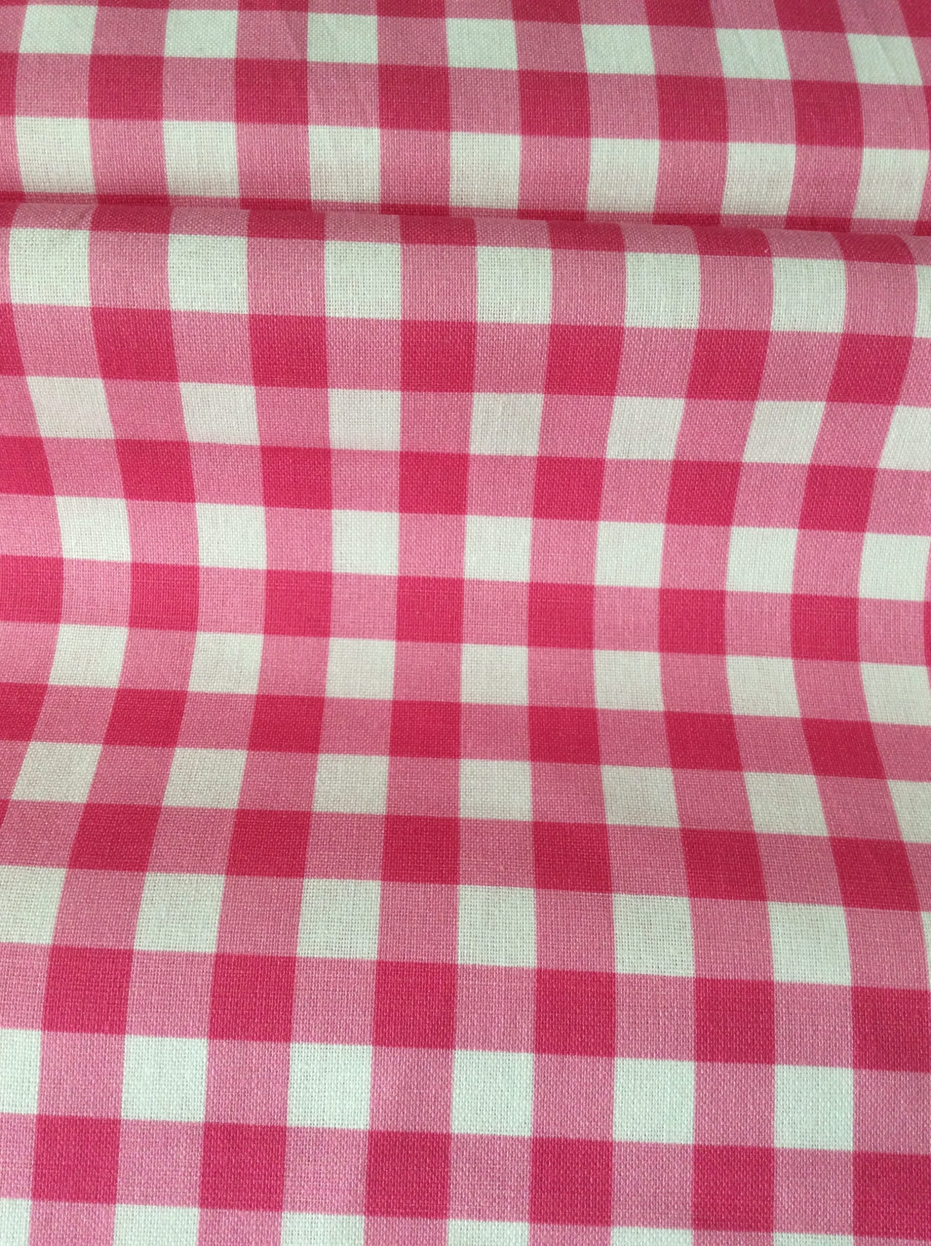 GINGHAM 6MM FUSHIA - Image 5