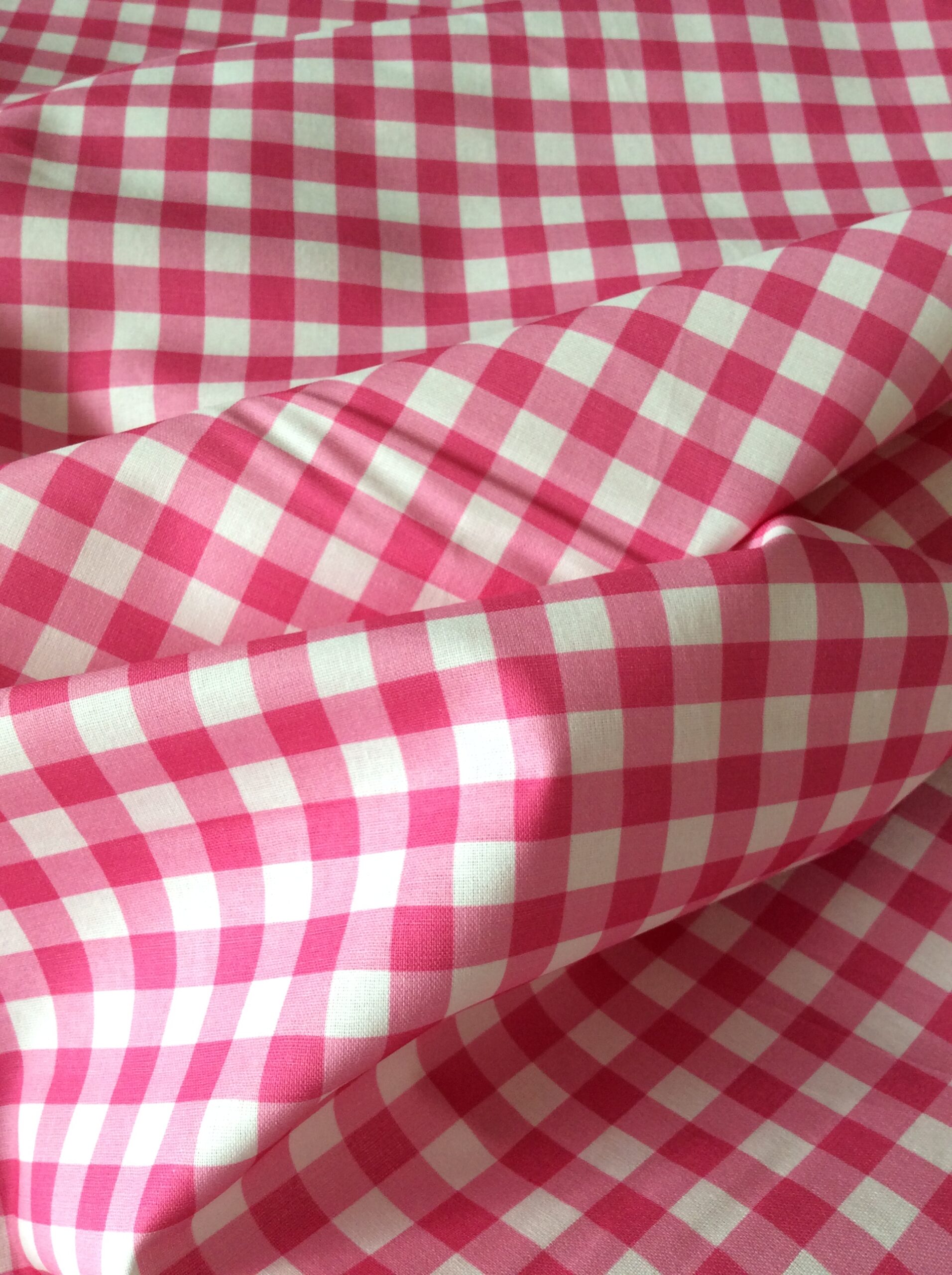 GINGHAM 6MM FUSHIA - Image 4