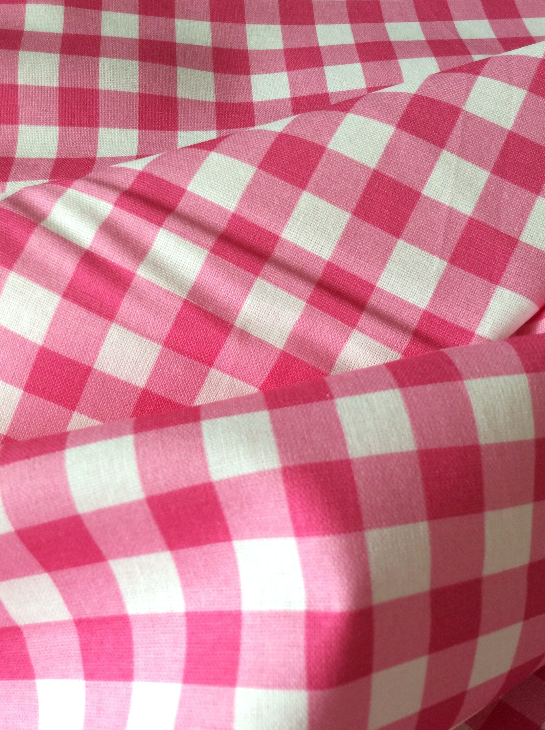 GINGHAM 6MM FUSHIA - Image 3